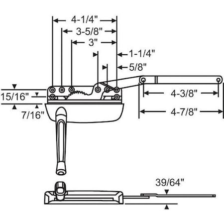 Strybuc TRUTH LH MAXIM DYAD OP-BEIGE 36-371-9